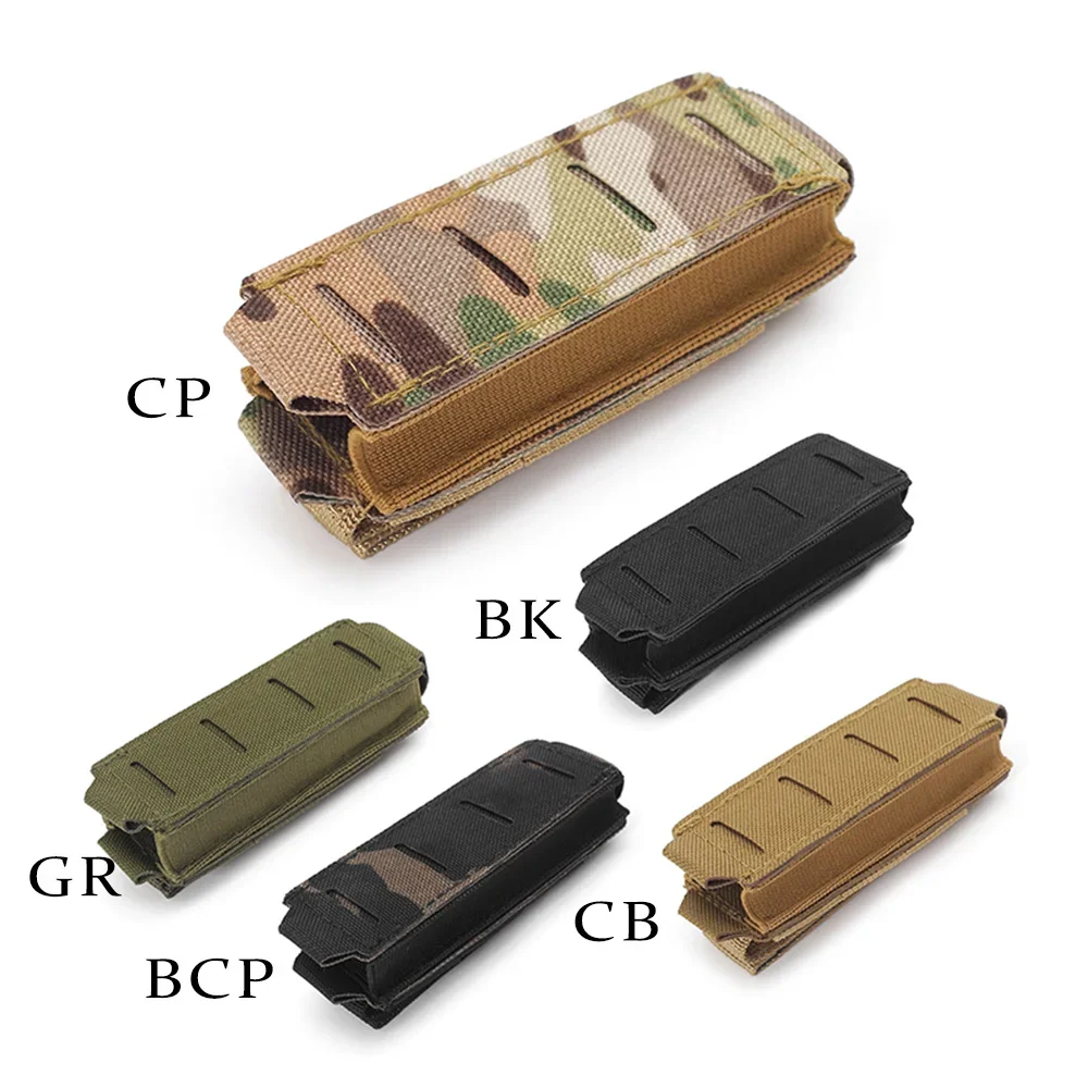 Edc Carry Flashlight - Molle 9mm Dergisi Kılıfı Tek Mag
