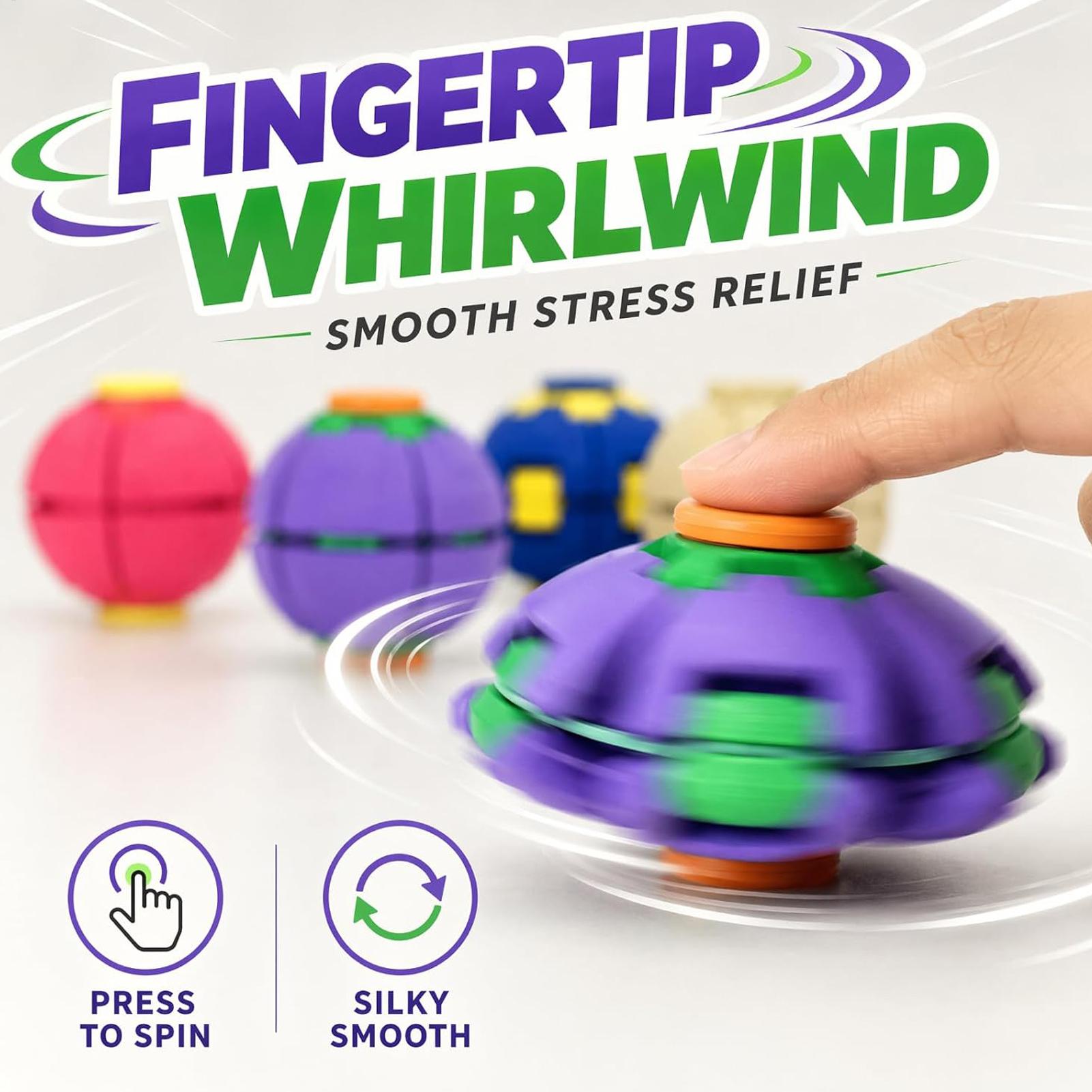 Fidget Spinner Bearing - Fidget Topları 3D Baskılı Duyusal Döndürme