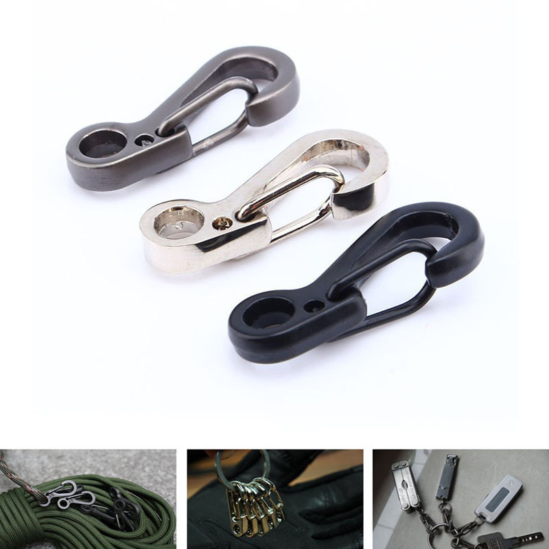 Edc Carry Kit - 10 adet/grup Mini Karabina Paracord Taktik