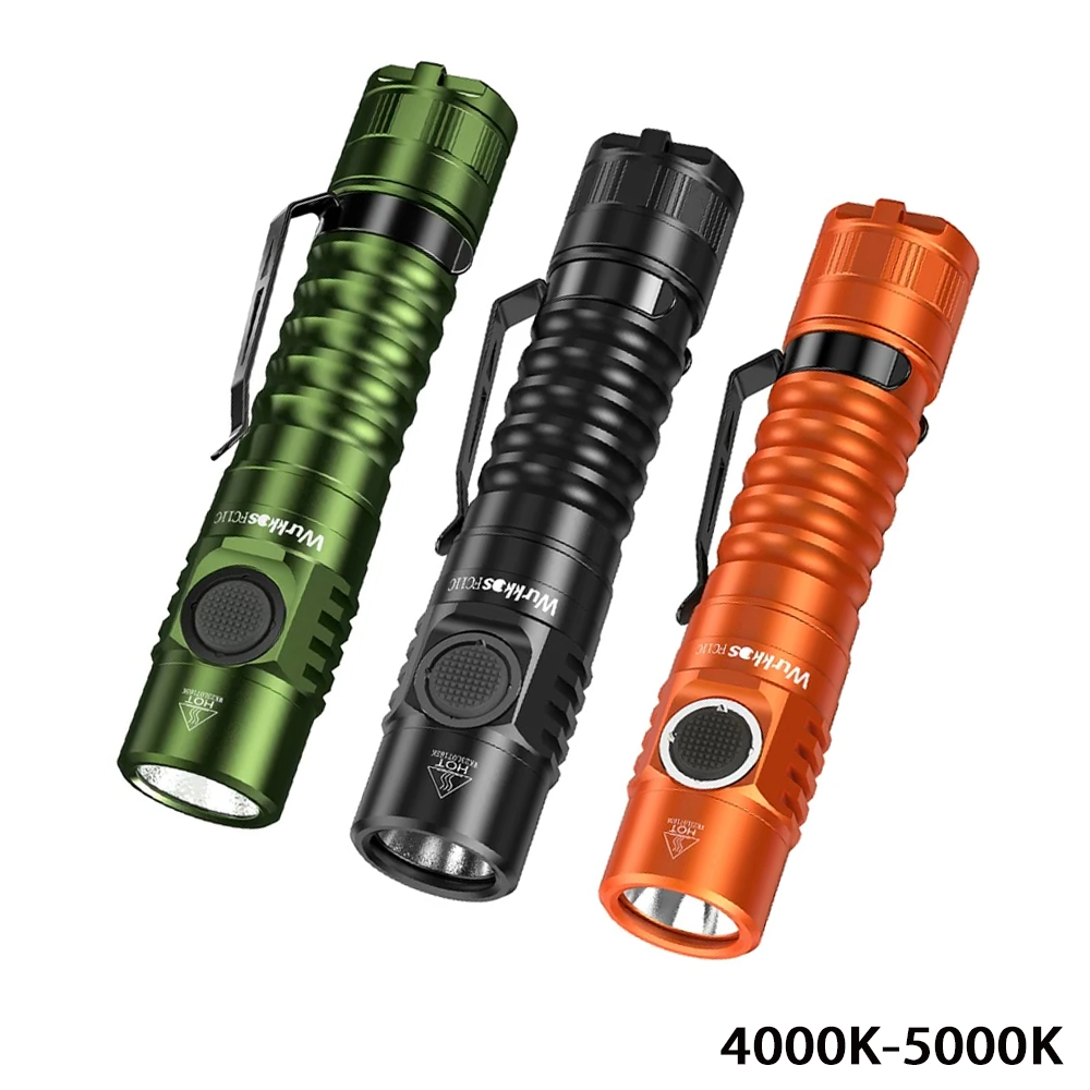 Edc Carry Flashlight - Wurkkos FC11C EDC El Feneri 519A
