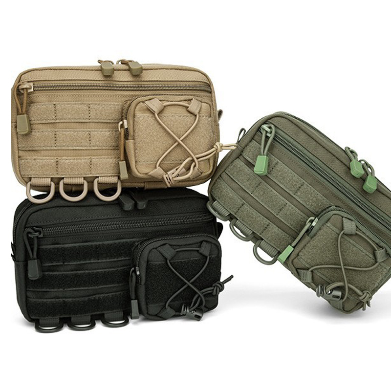 Edc Carry Belt Pouch - Taktik Molle Yatay Yönetici Çantası, Ön