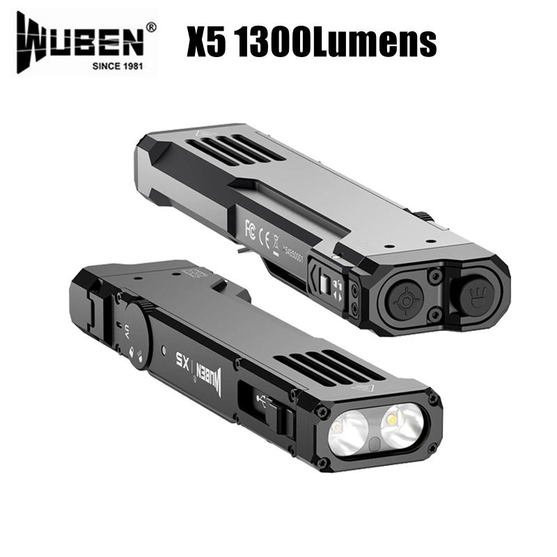 Edc Carry Flashlight - WUBEN X5 Kompakt EDC El Feneri