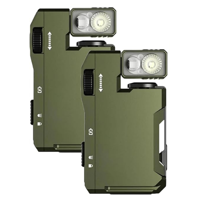 Edc Carry Flashlight - AT51-2 Adet 3 Modlu ve 180