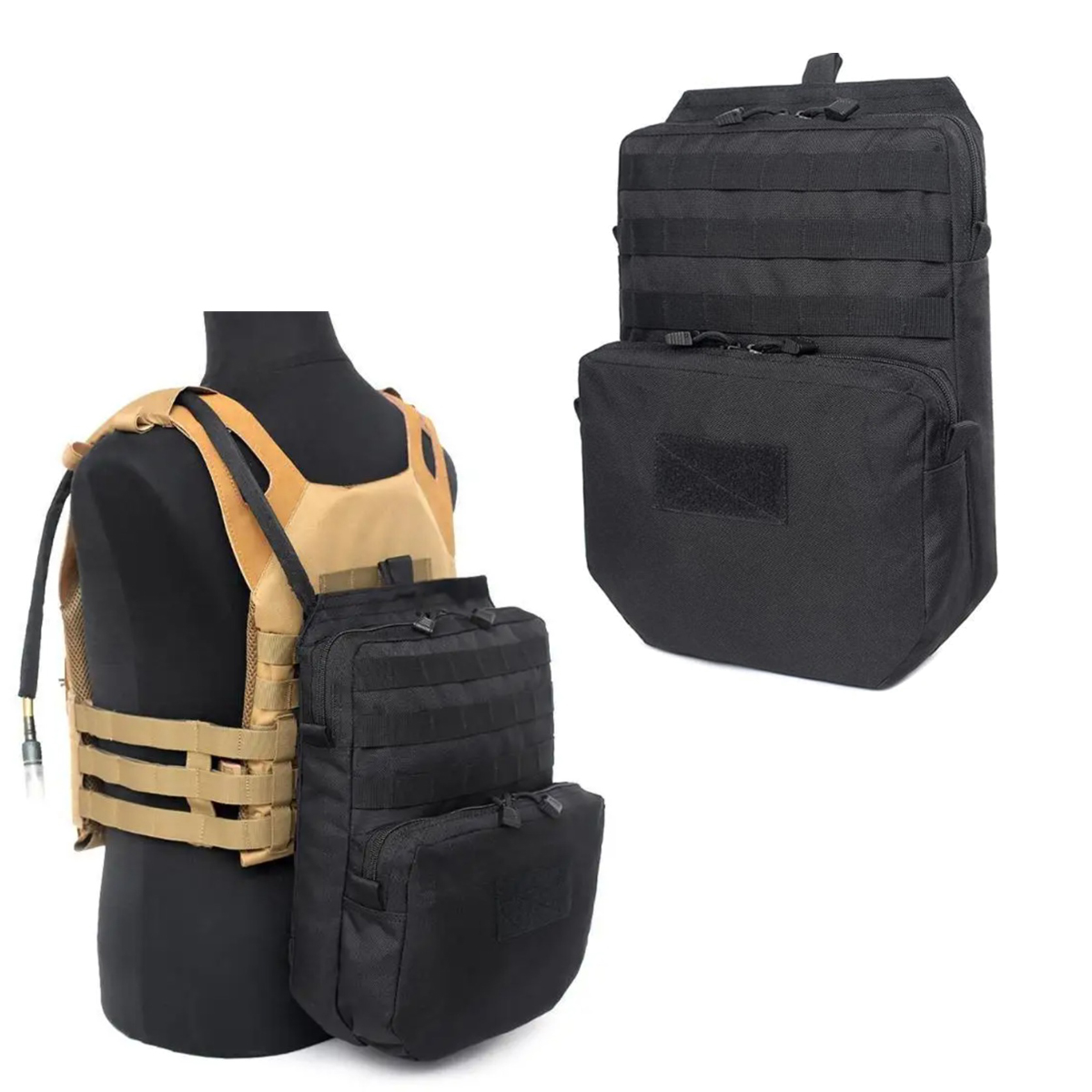 Edc Carry Kit - Açık Molle çanta kamp sıvı alımı