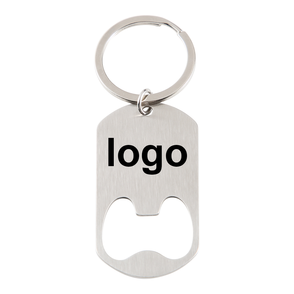 Bottle Opener Keyring - Özel Şirket Logosu Paslanmaz Çelik Anahtarlık