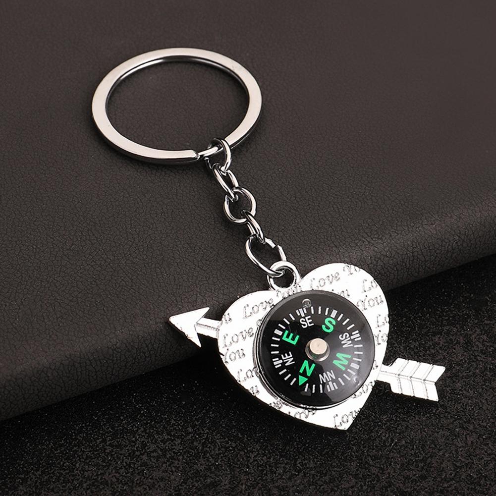 Compass Keychain Mini - Üst düzey doku anahtarlık Mini alaşım