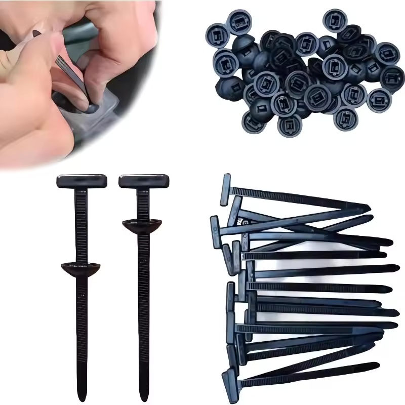 Gear Tie Reusable - 100/50/20 adet Araba Naylon Kravat Sarma