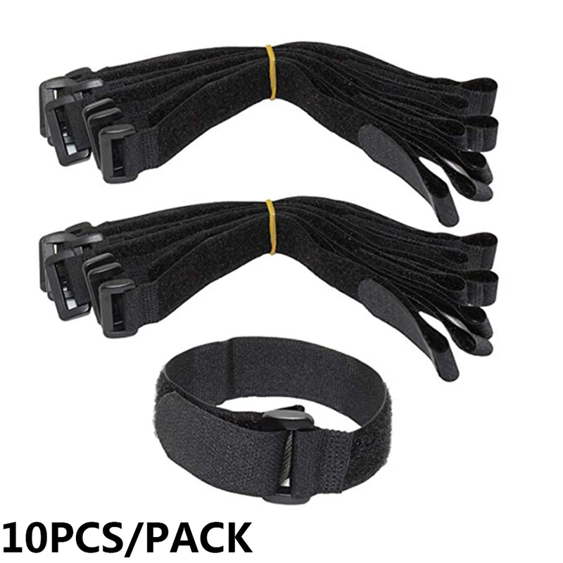 Gear Tie Reusable - 10 adet 2*50cm yeniden kullanılabilir sabitleme