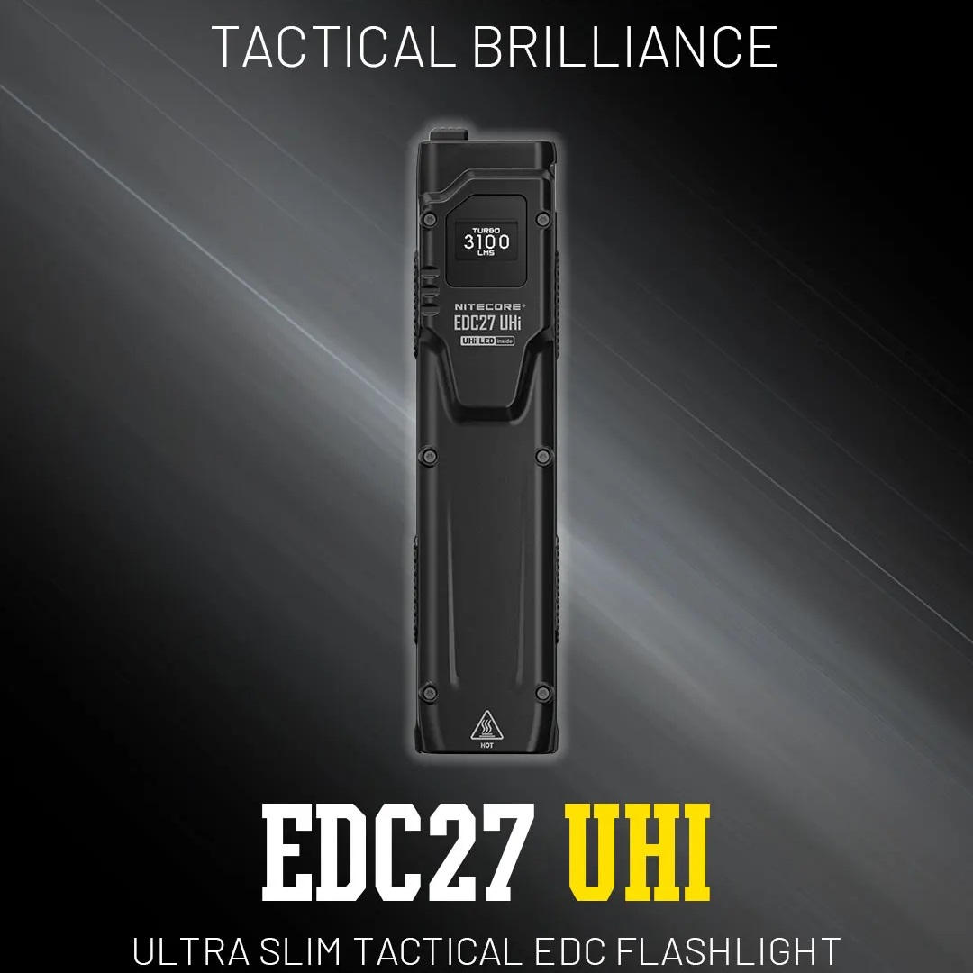 Edc Carry Flashlight - Convoy UHi Taktik EDC El Feneri