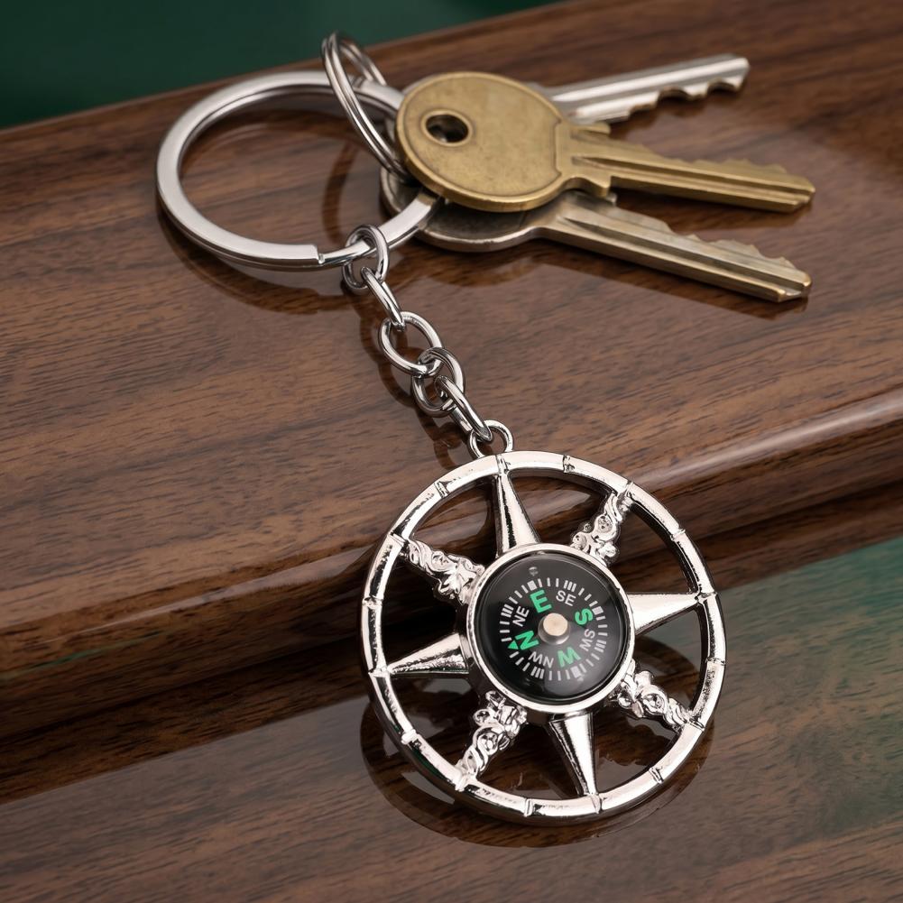 Compass Keychain Mini - Mini Pusula Anahtarlık Mini Alaşım Pusula