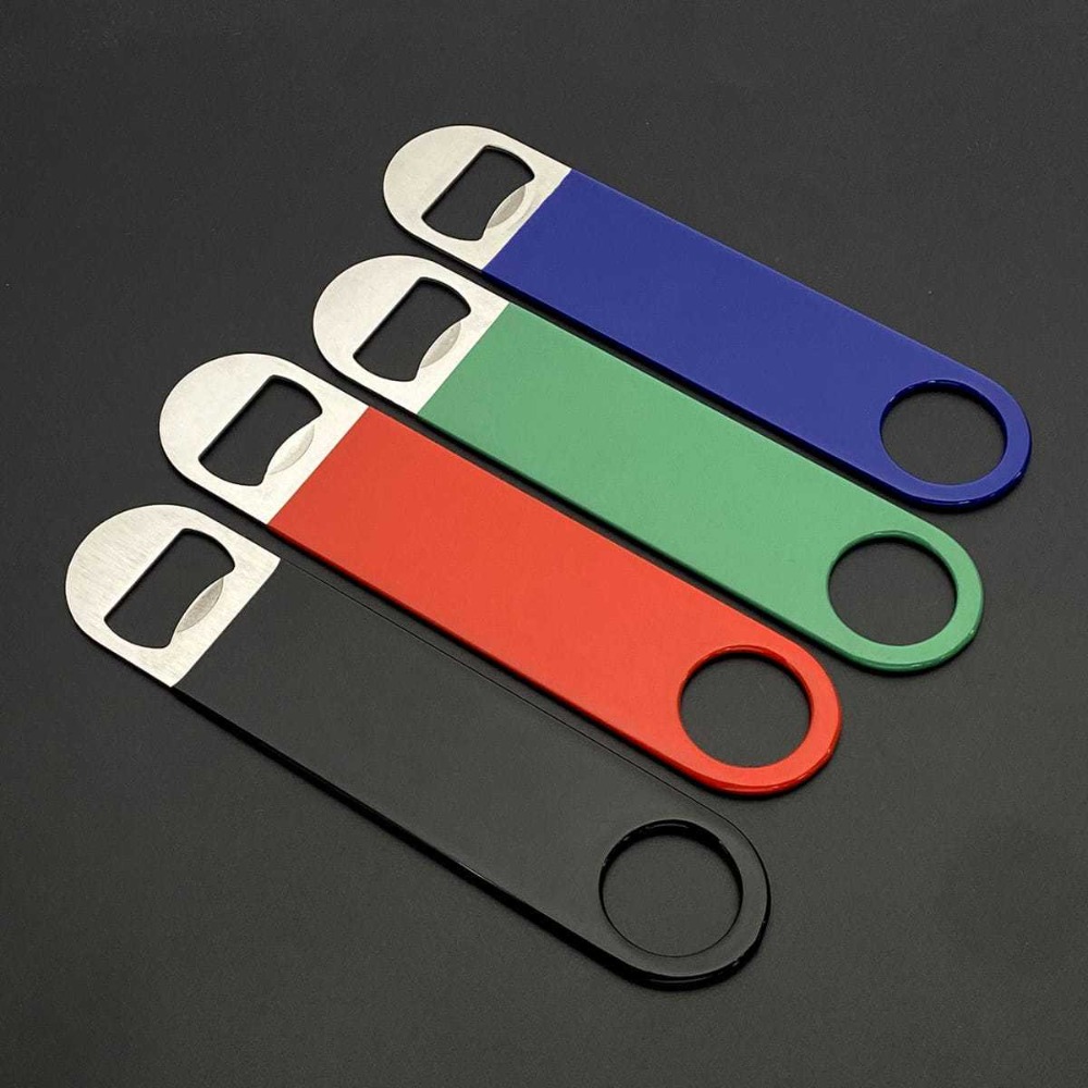 Bottle Opener Keyring - Barmen Bira Şişe Açacağı Düz Hızlı
