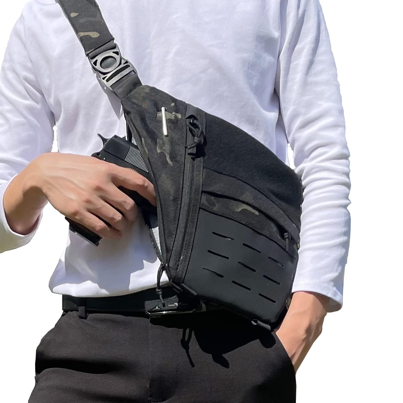 Edc Concealed Carry Backpack - Taktik Çanta Gizli Silah Çantası EDC