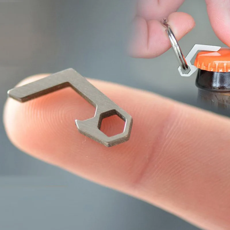 EDC Dişli Mini Hafif Şişe Bira - Bottle Opener Keyring incelemesi ve fiyatı