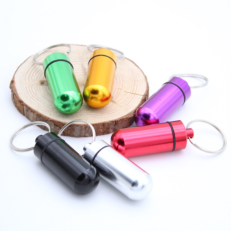 1/5PCS Alüminyum Mini Hap Kutu - Edc Pill Carry incelemesi ve fiyatı