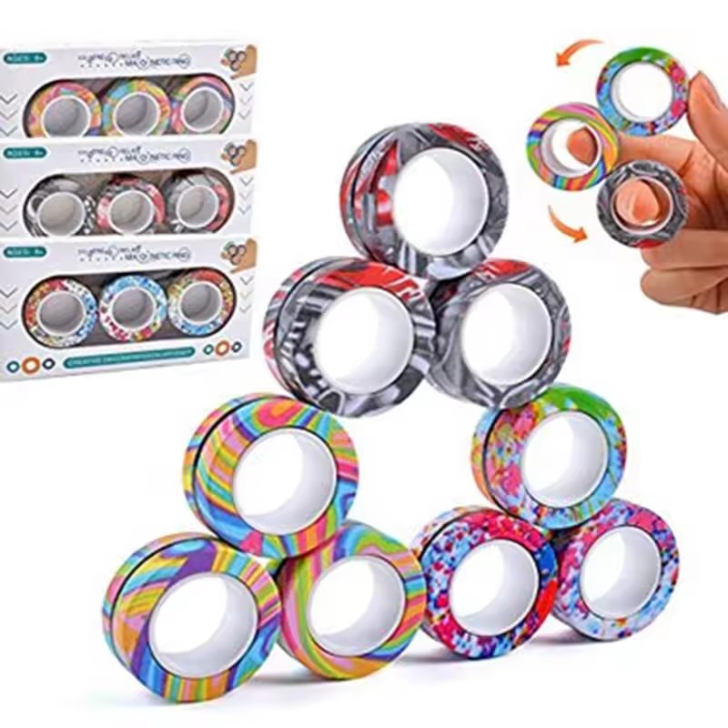 3 adet parmak ucu manyetik yüz - Fidget Spinner Bearing incelemesi ve fiyatı