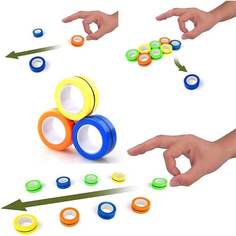 3 adet parmak ucu manyetik yüz - Fidget Spinner Bearing incelemesi ve fiyatı