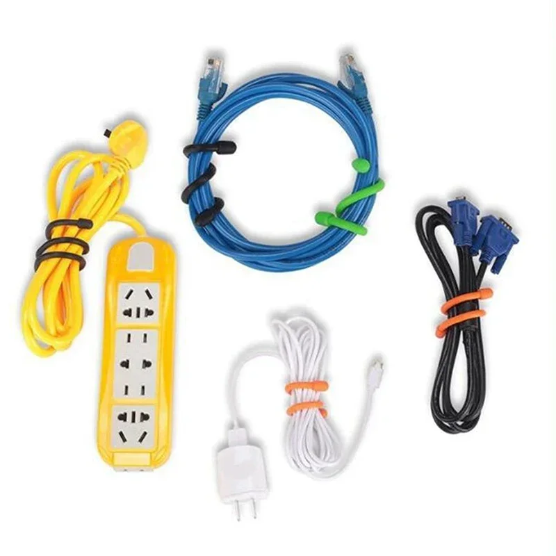5 adet silikon kablo bağları,  - Gear Tie Reusable incelemesi ve fiyatı