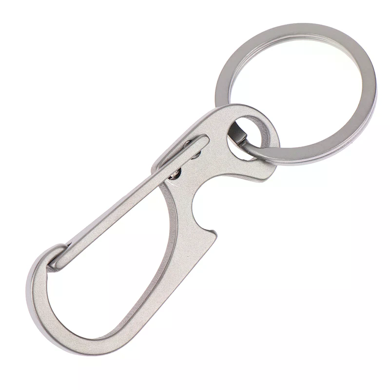 1 adet titanyum alaşımlı karab - Bottle Opener Keyring incelemesi ve fiyatı