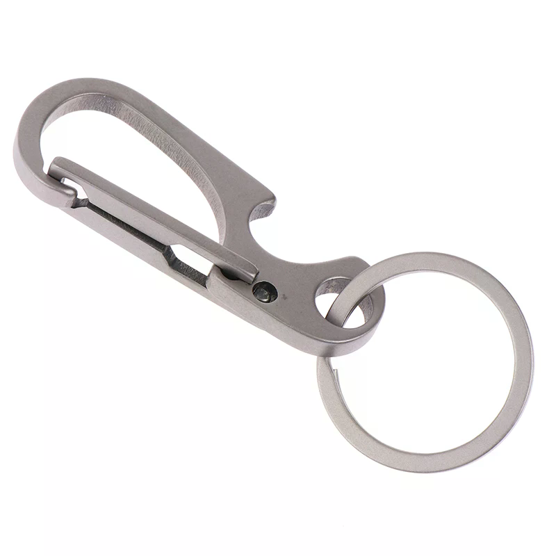 1 adet titanyum alaşımlı karab - Bottle Opener Keyring incelemesi ve fiyatı