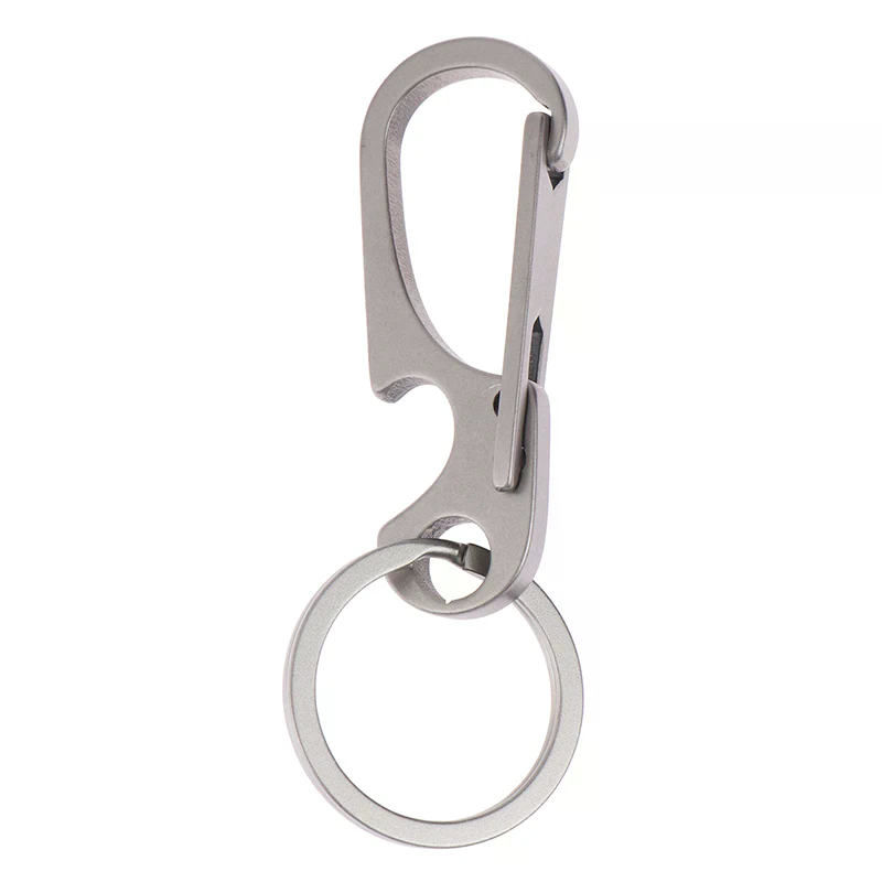 1 adet titanyum alaşımlı karab - Bottle Opener Keyring incelemesi ve fiyatı