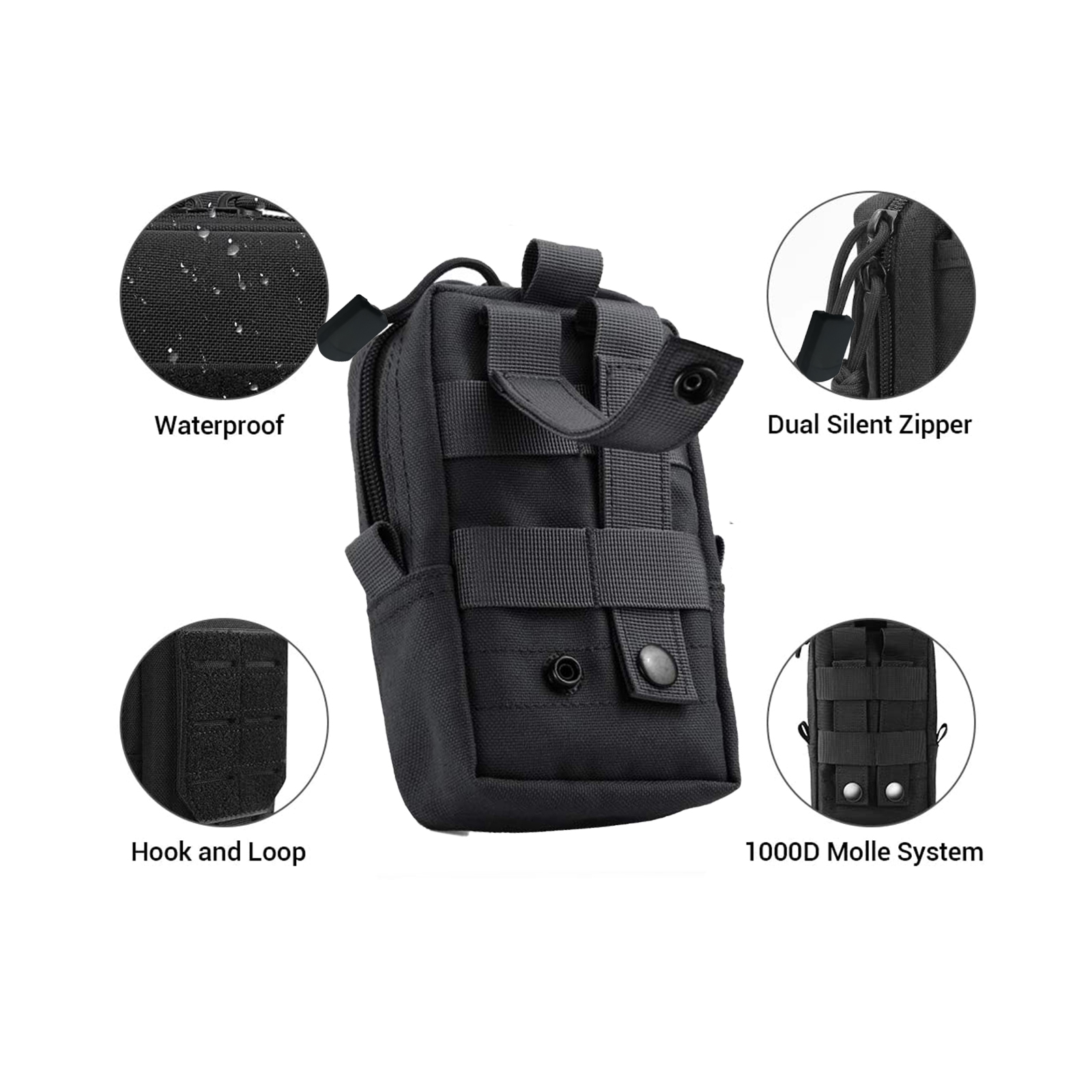 Taktik Molle Kılıfı Bel Çantas - Edc Carry Belt Pouch incelemesi ve fiyatı