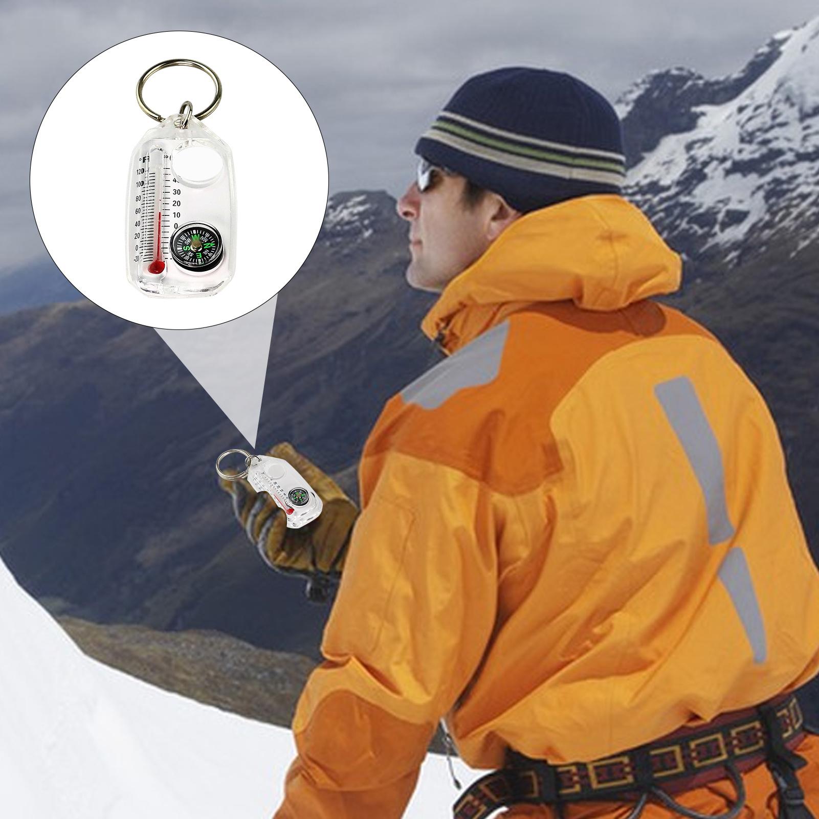 Çok fonksiyonlu Mini Anahtarlı - Compass Keychain Mini incelemesi ve fiyatı