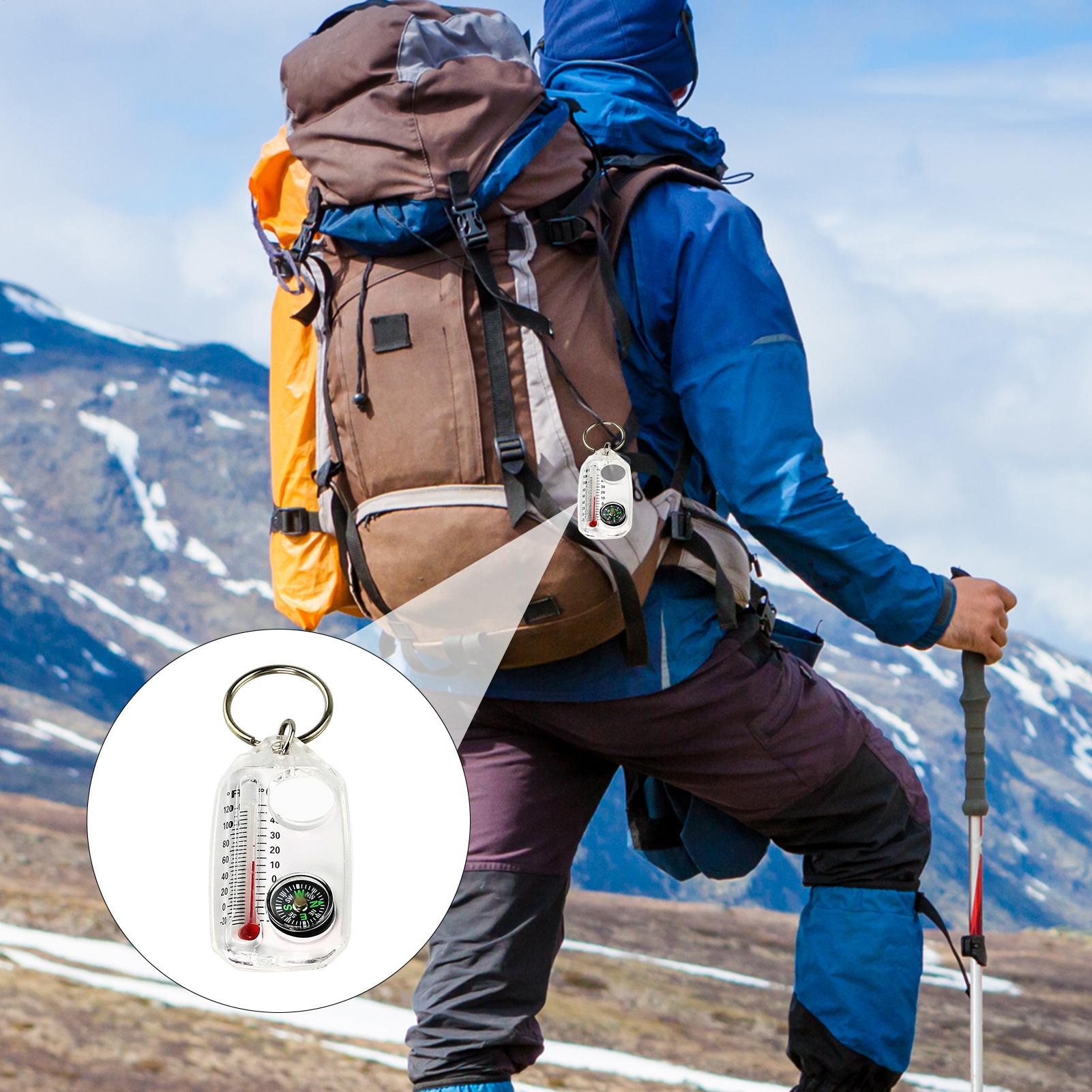Çok fonksiyonlu Mini Anahtarlı - Compass Keychain Mini incelemesi ve fiyatı