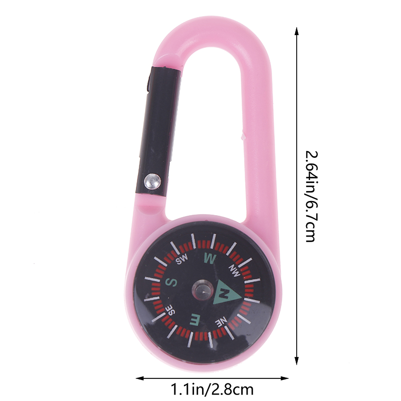 Açık ABS Mini Pusula Karabina  - Compass Keychain Mini incelemesi ve fiyatı