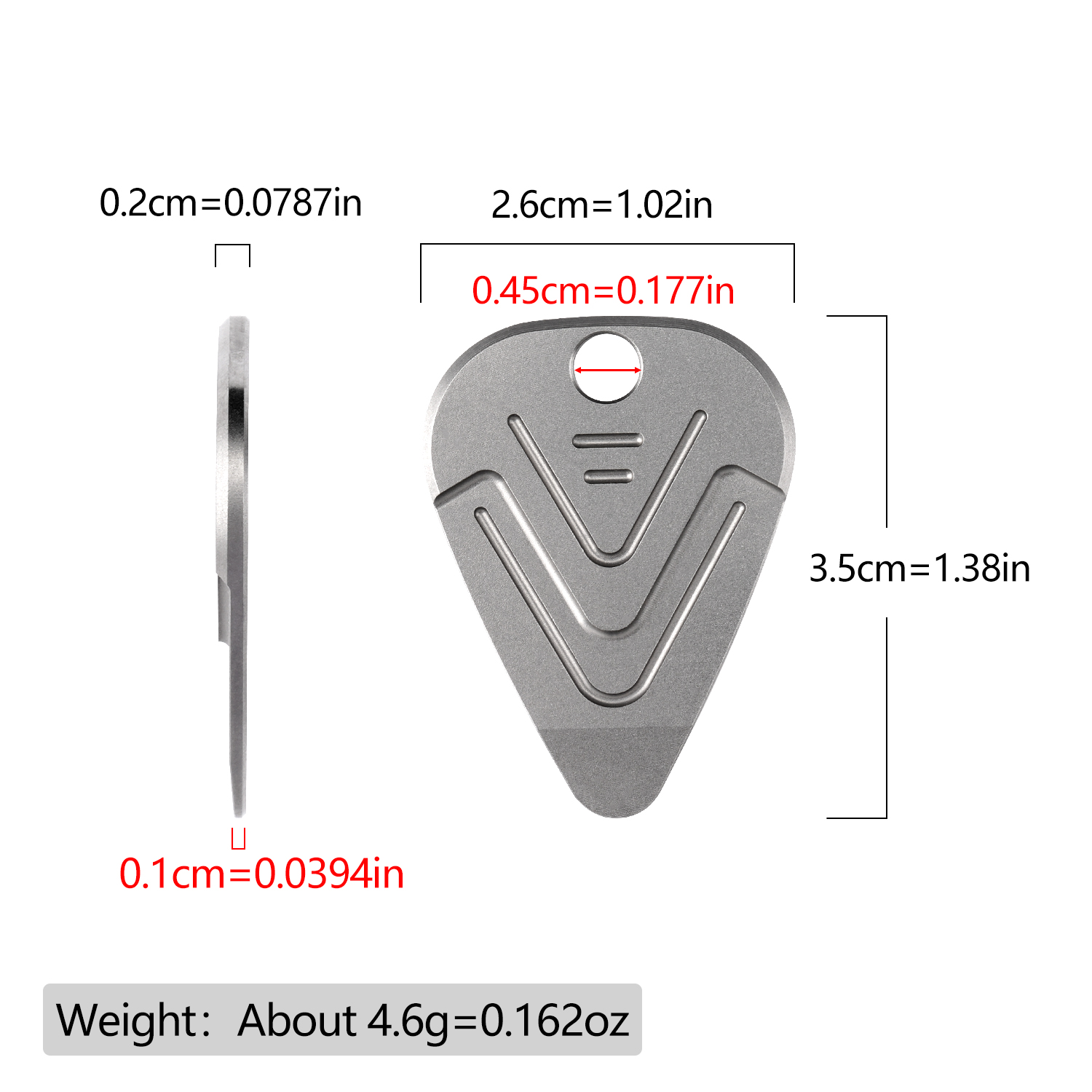 Taşınabilir Titanyum EDC Pry A - Edc Carry Accessories incelemesi ve fiyatı