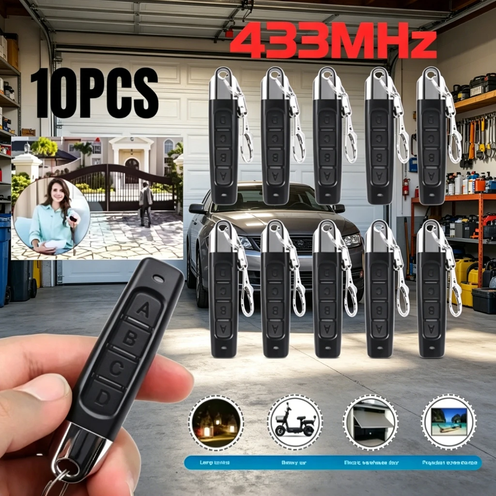 433MHz 4 Düğmeli Uzaktan Kuman - Bottle Opener Keyring incelemesi ve fiyatı