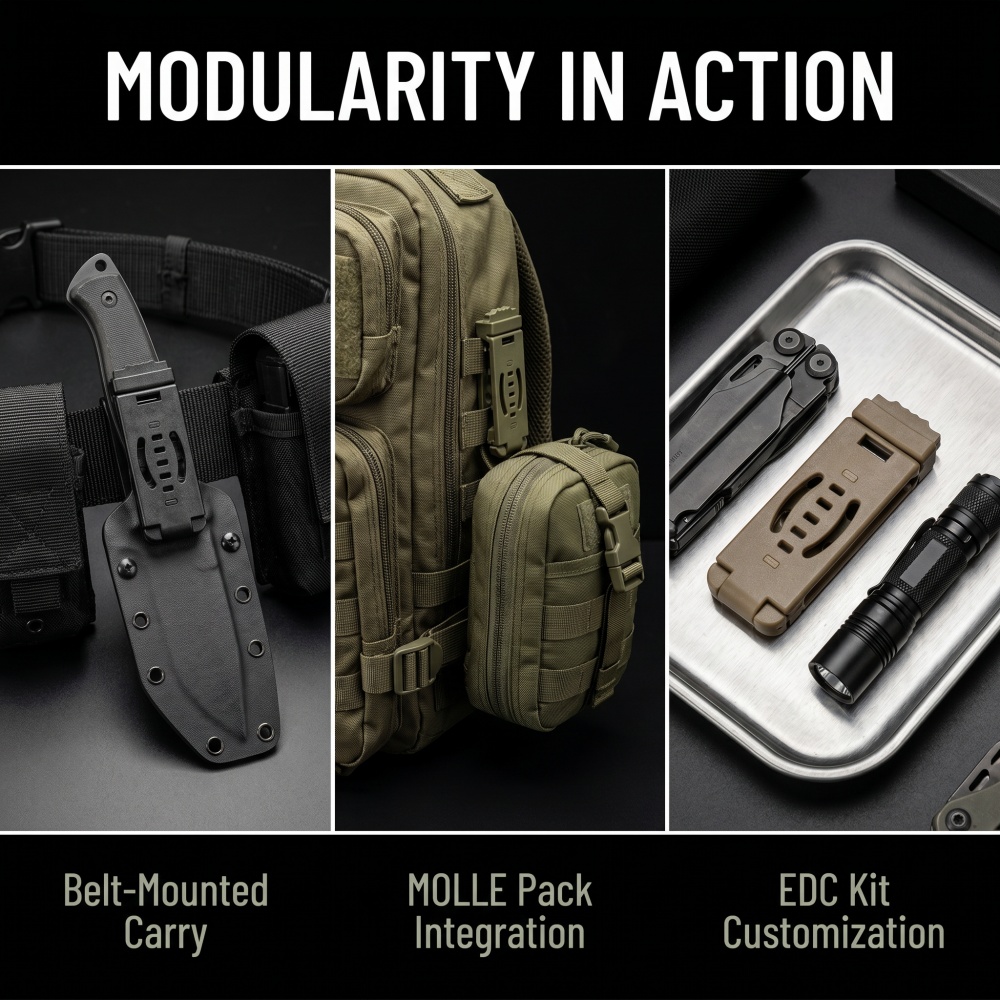 Kendin Yap Kydex Kılıf MOLLE A - Edc Carry Accessories incelemesi ve fiyatı