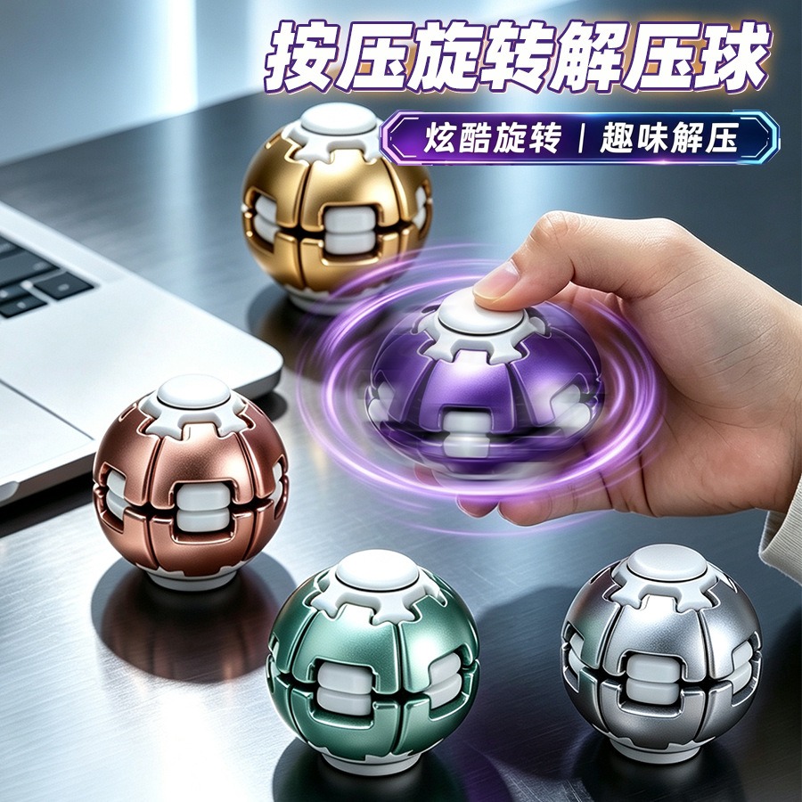 3D Baskılı Hamburg Çok Renkli  - Fidget Spinner Bearing incelemesi ve fiyatı