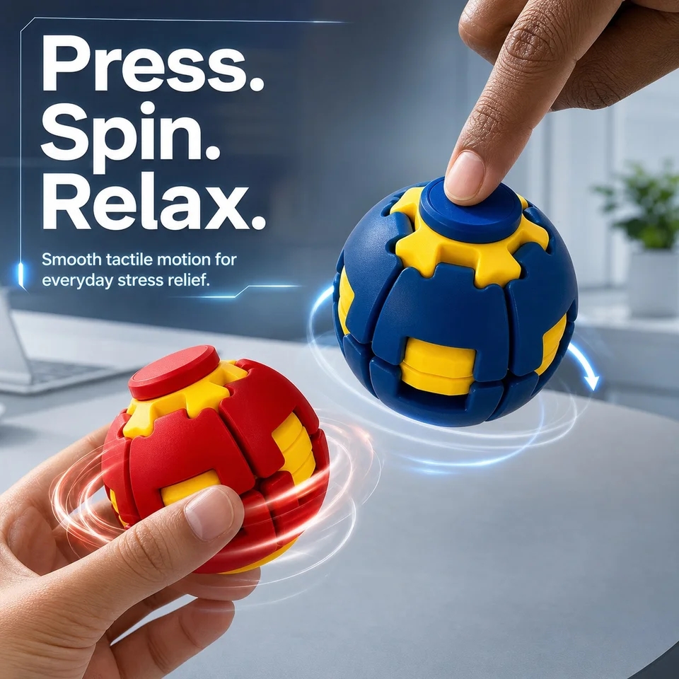 Mini Taşınabilir 3D Baskılı Fi - Fidget Spinner Bearing incelemesi ve fiyatı