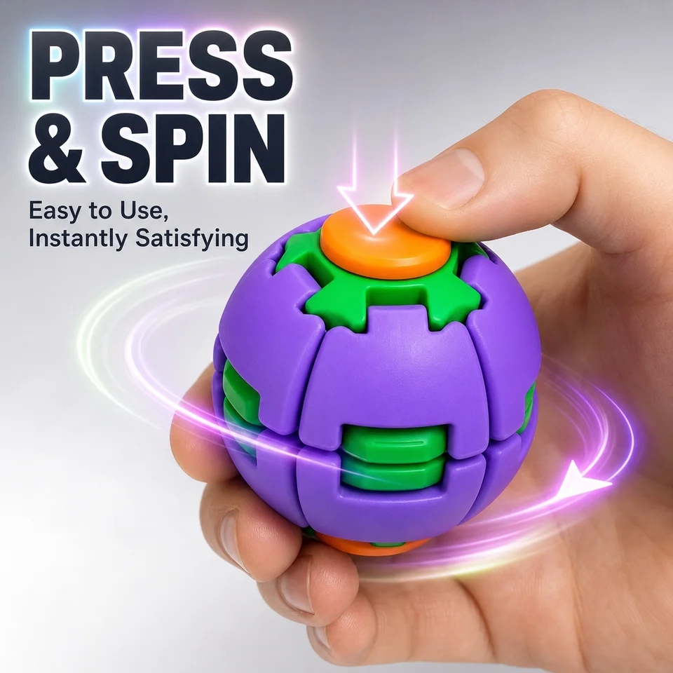 Mini Taşınabilir 3D Baskılı Fi - Fidget Spinner Bearing incelemesi ve fiyatı