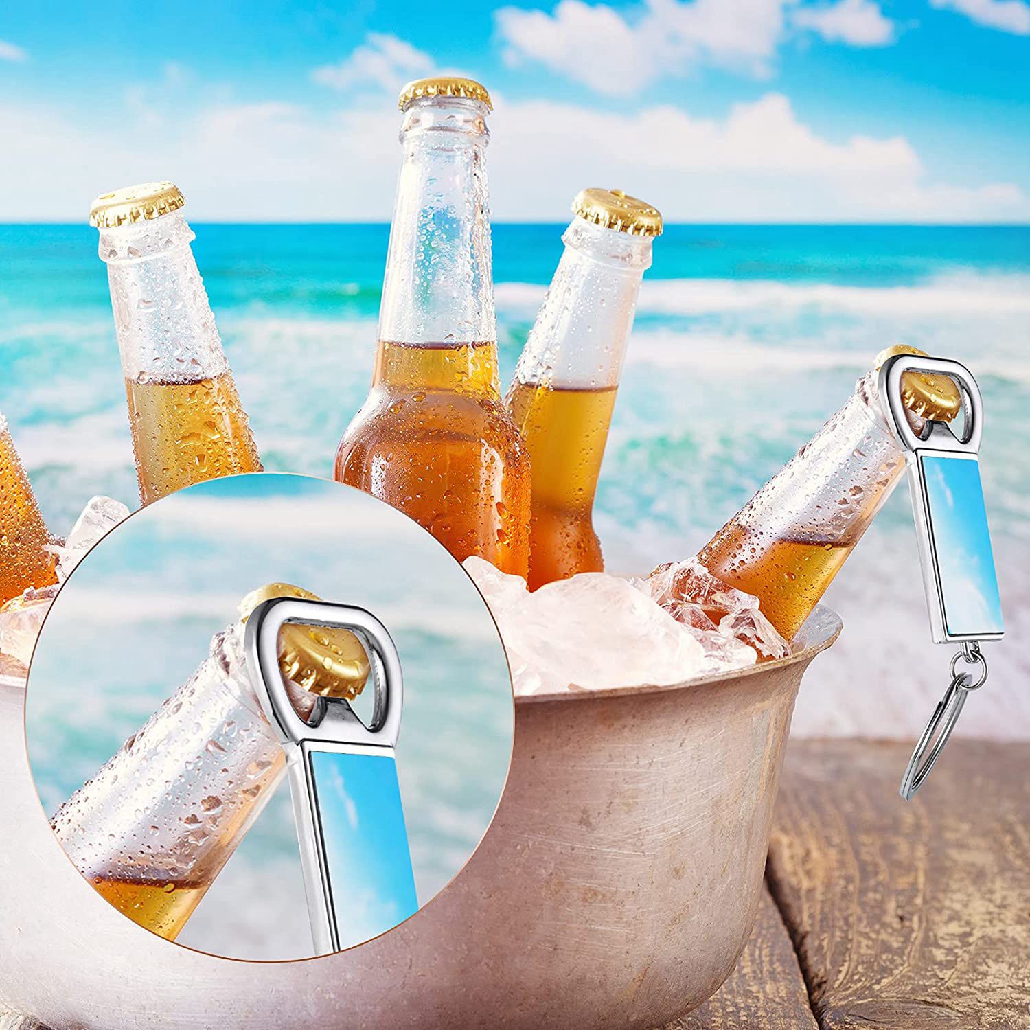 AED7-10 Adet Süblimasyon Boş A - Bottle Opener Keyring incelemesi ve fiyatı