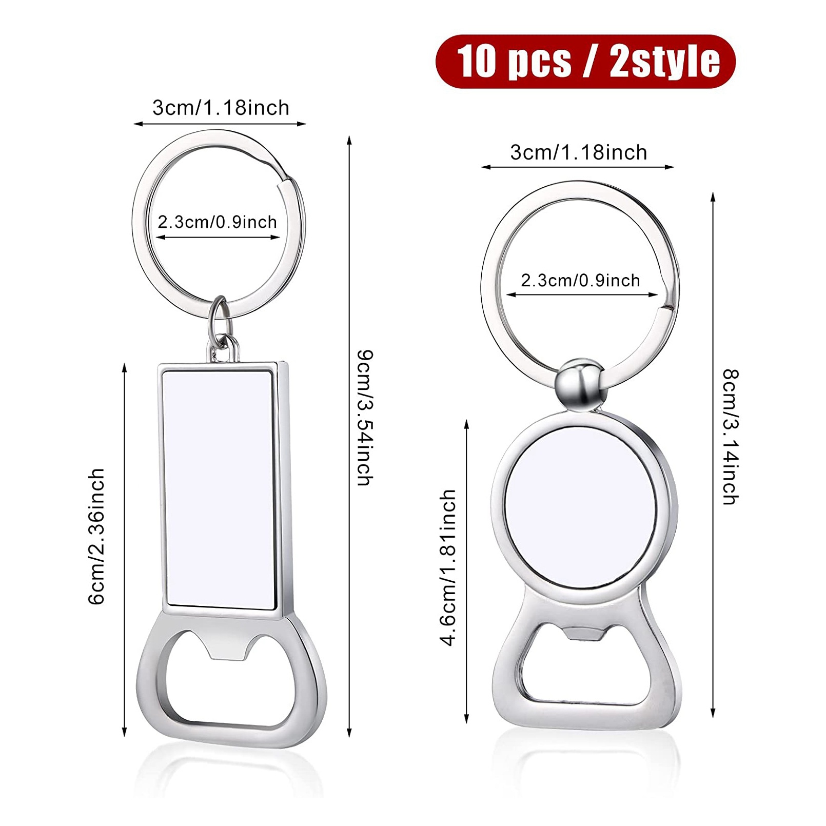 AED7-10 Adet Süblimasyon Boş A - Bottle Opener Keyring incelemesi ve fiyatı