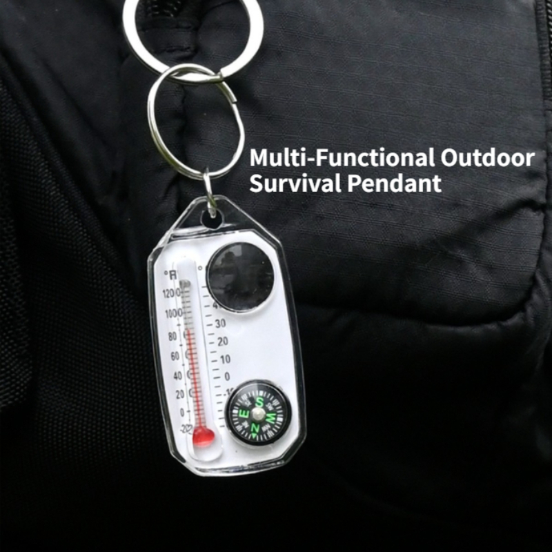 Mini Açık Hava Hayatta Kalma A - Compass Keychain Mini incelemesi ve fiyatı