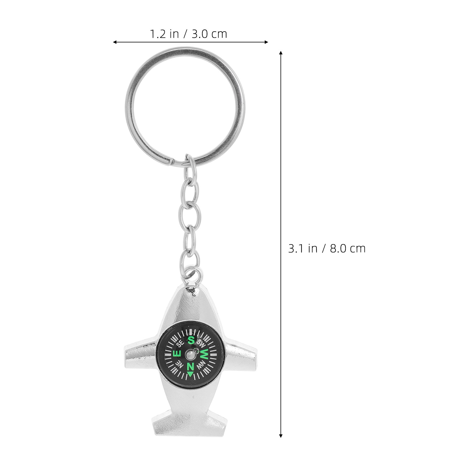 2 Adet Mini Pusula Anahtarlık  - Compass Keychain Mini incelemesi ve fiyatı